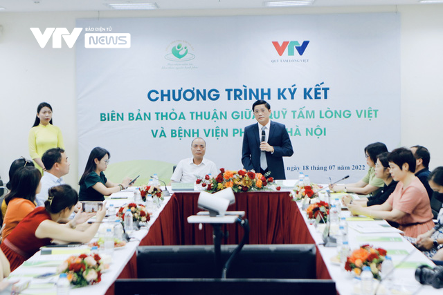 Quỹ Tấm lòng Việt và Bệnh viện Phụ sản Hà Nội ký kết dự án Vì một niềm tin về hạnh phúc - Ảnh 4.