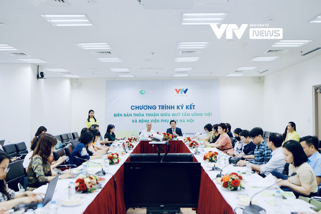 Quỹ Tấm lòng Việt và Bệnh viện Phụ sản Hà Nội ký kết dự án Vì một niềm tin về hạnh phúc - Ảnh 8.