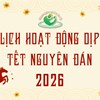 Lịch khám dịp Tết nguyên đán Bính Ngọ 2026