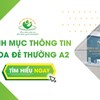 THÔNG TIN DỊCH VỤ KHOA ĐẺ THƯỜNG A2