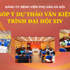 Đảng ủy Bệnh viện Phụ Sản Hà Nội đẩy mạnh công tác tuyên truyền và tổ chức lấy ý kiến góp ý Văn kiện Đại hội XIV của Đảng