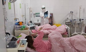 Cận cảnh nơi điều trị thai phụ mắc Covid-19 tại Hà Nội