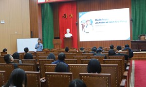 Bệnh viện Phụ Sản Hà Nội tổ chức huấn luyện an toàn vệ sinh lao động