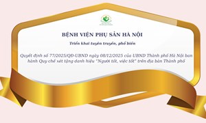 Tuyên truyền quyết định số 77/2025/QĐ-UBND về quy chế xét tặng danh hiệu “người tốt, việc tốt”