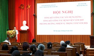 Bệnh viện Phụ Sản Hà Nội tổ chức Hội nghị tổng kết công tác xây dựng Đảng, tổng kết công tác bệnh viện năm 2025