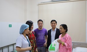 Trực 30 tết ở Bệnh viện Phụ Sản Hà Nội