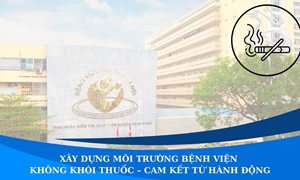 Xây dựng môi trường bệnh viện không khói thuốc - Cam kết từ hành động