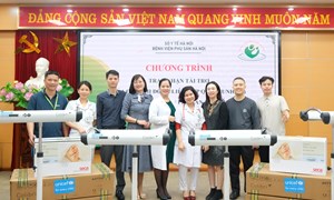 Bệnh viện Phụ Sản Hà Nội tổ chức buổi lễ trao nhận tài trợ của Quỹ Nhi Đồng Liên Hợp Quốc UNICEF