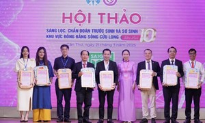 Bệnh viện Phụ Sản Hà Nội tham dự hội thảo Sàng lọc, Chẩn đoán trước sinh và sơ sinh khu vực Đồng bằng sông Cửu Long lần thứ 10