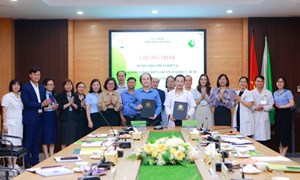 Ký kết thỏa thuận hợp tác giữa Bệnh viện Phụ Sản Hà Nội và Trường Đại Học Y Dược Thái Nguyên