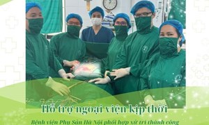 Hỗ trợ ngoại viện kịp thời cứu thành công ca áp xe phần phụ nguy kịch