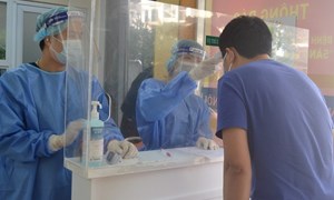 Chống Covid-19: Nâng cao công tác sàng lọc bệnh nhân tại Bệnh viện Phụ sản Hà Nội