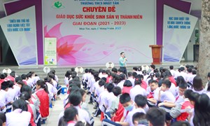 Giáo dục sức khoẻ sinh sản vị thành niên tại các trường phổ thông ở Hà Nội tháng 4/2023