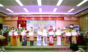 Bệnh viện Phụ sản Hà Nội tổ chức Hội thi Điều dưỡng - Hộ sinh - Kỹ thuật y giỏi, thanh lịch