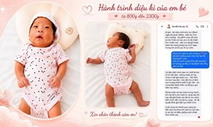 Kỳ tích của “chiến binh sinh non” 800g tại Bệnh viện Phụ Sản Hà Nội