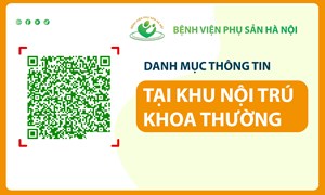 DANH MỤC THÔNG TIN TẠI CÁC KHOA THƯỜNG - NỘI TRÚ
