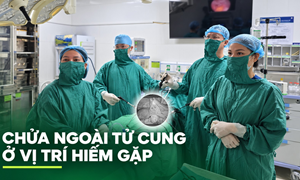 Phát hiện ca chửa ngoài tử cung thuộc nhóm chỉ chiếm khoảng 1% trường hợp thai ngoài tử cung