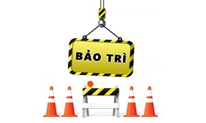 Thông báo bảo trì hệ thống SMS Brand name