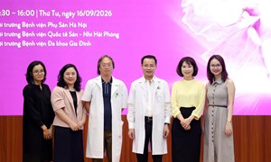 Bệnh viện Phụ Sản Hà Nội kết nối chuyên gia, cập nhật quản lý sức khỏe phụ nữ suốt vòng đời