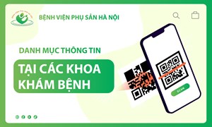 DANH MỤC THÔNG TIN TẠI CÁC KHOA KHÁM BỆNH