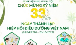 Chúc mừng 33 năm ngày Điều dưỡng Việt Nam