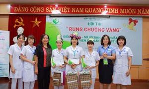 Bệnh viện Phụ Sản Hà Nội tổ chức hội thi 