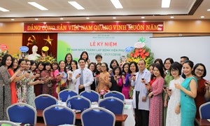 Mít tinh kỷ niệm 39 năm ngày thành lập Bệnh viên Phụ Sản Hà Nội 