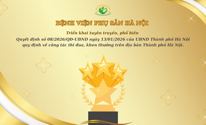 Tuyên truyền quyết định số 08/2026/QĐ-UBND về công tác thi đua, khen thưởng trên địa bàn thành phố Hà Nội