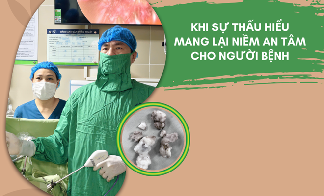 Khi sự thấu hiểu mang lại niềm an tâm cho người bệnh