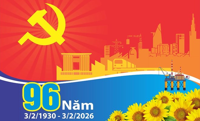 Kỷ niệm 96 năm ngày thành lập Đảng Cộng sản Việt Nam