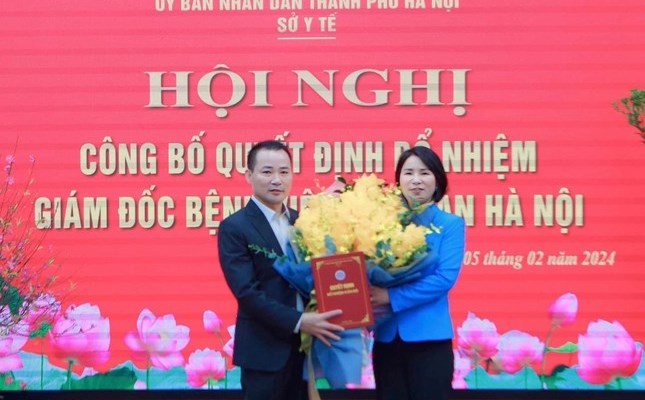 TS Mai Trọng Hưng được bổ nhiệm làm Giám đốc Bệnh viện Phụ Sản Hà Nội