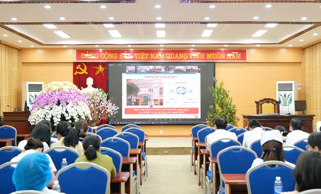 Bệnh viện Phụ Sản Hà Nội tham gia khóa đào tạo nâng cao kỹ năng giao tiếp ứng xử năm 2025