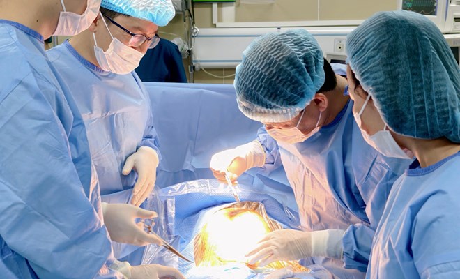 Bệnh viện Phụ sản Hà Nội phối hợp Bệnh viện Nhi Trung ương mổ lấy thai kịp thời cho trường hợp thai nhi 36 tuần rối loạn nhịp tim