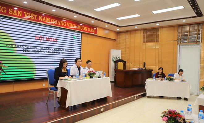 Hội nghị cán bộ công chức, viên chức và người lao động Bệnh viện Phụ Sản Hà Nội năm 2019