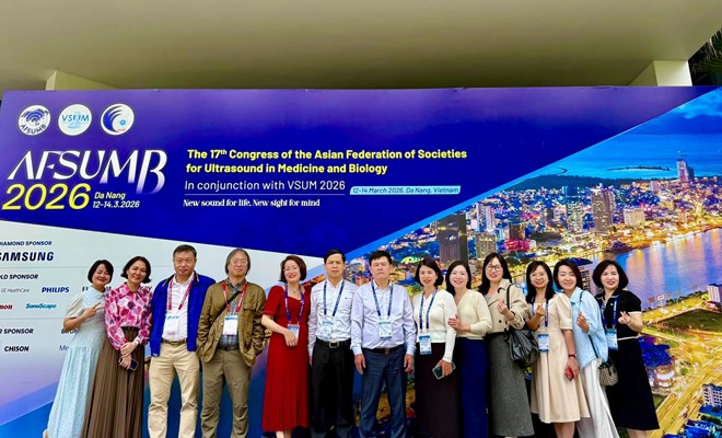 Bệnh viện Phụ Sản Hà Nội cập nhật tiến bộ mới nhất của siêu âm tại diễn đàn khoa học AFSUMB 2026