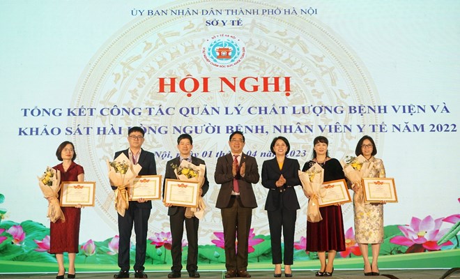 Phụ Sản Hà Nội trong top 10 bệnh viện được đánh giá chất lượng cao nhất của thành phố
