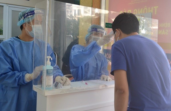 Chống Covid-19: Nâng cao công tác sàng lọc bệnh nhân tại Bệnh viện Phụ sản Hà Nội