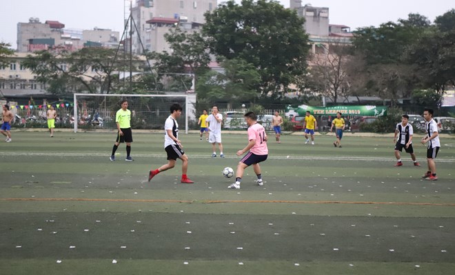 Giải bóng đá mi ni bệnh viện Phụ Sản Hà Nội 2019