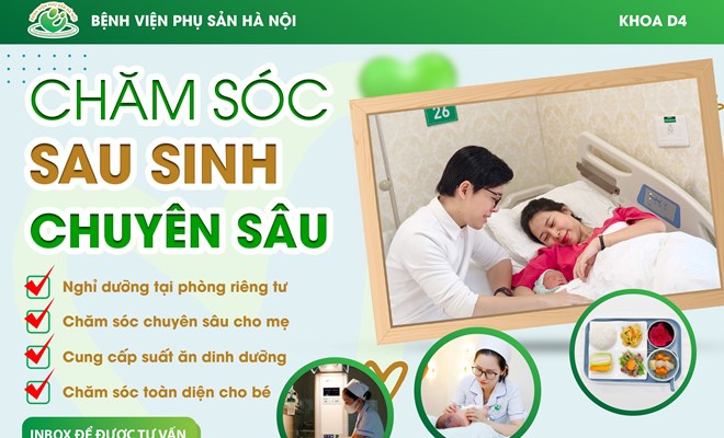 Bảng giá dịch vụ ở cữ - Chăm sóc chuyên sâu