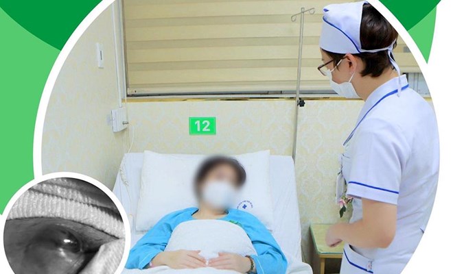 Nữ bệnh nhân bị lạc nội mạc tử cung thành bụng, sau phẫu thuật mật