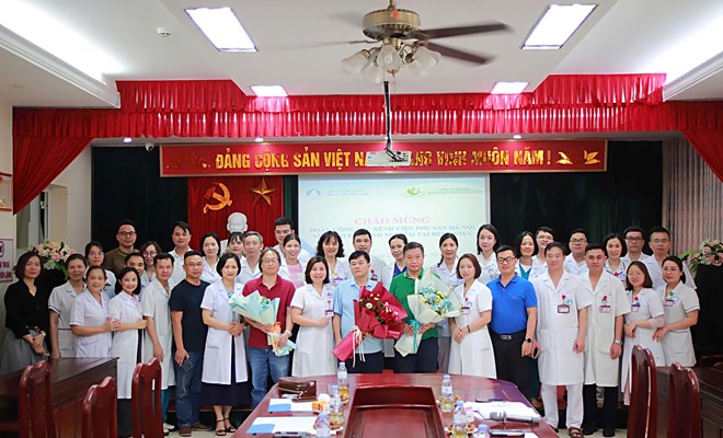 Bệnh viện Phụ Sản Hà Nội chia sẻ kinh nghiệm chuyên môn tại Bệnh viện Sản– Nhi Hưng Yên.