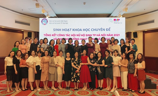 Hội Hộ sinh thành phố Hà Nội tổ chức sinh hoạt khoa học chuyên đề 6 tháng đầu năm 2022