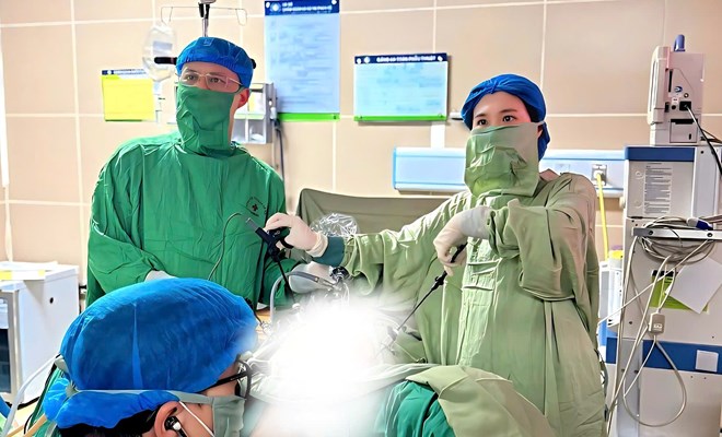 Phẫu thuật nội soi nâng tạng chậu tại Bệnh viện Phụ Sản Hà Nội – nâng đỡ chất lượng sống cho người bệnh .