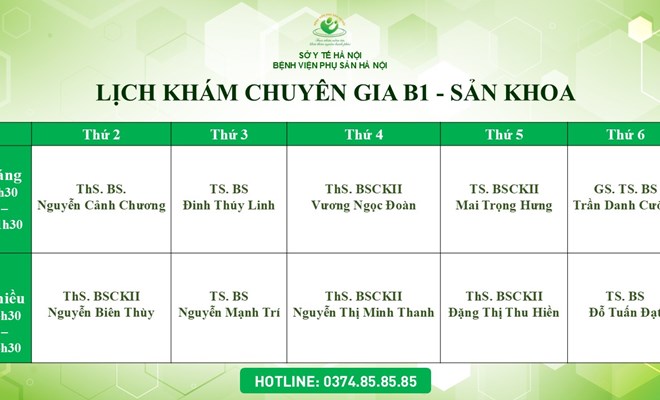 Bạn chưa biết: Chuyên gia khám Sản tại Khoa Khám Chuyên gia