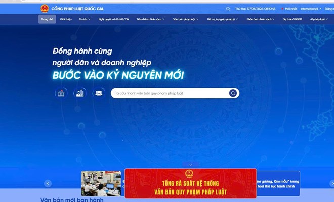 Chủ động tiếp cận pháp luật - Khai thác tiện ích từ cổng pháp luật quốc gia