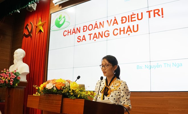 Bệnh viện Phụ Sản Hà Nội truyền thông kiến thức chăm sóc sức khỏe cho phụ nữ tại Huyện Quốc Oai.