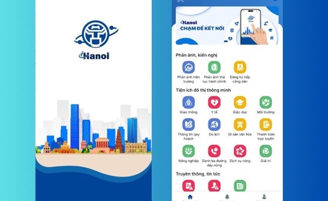 Ứng dụng iHaNoi - Công dân thủ đô số