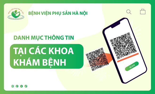 DANH MỤC THÔNG TIN TẠI CÁC KHOA KHÁM BỆNH