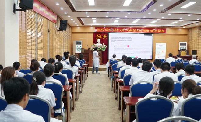 Bệnh viện Phụ Sản Hà Nội tổ chức sinh hoạt khoa học với chuyên đề “ HPV – Hướng tiếp cận mới trong dự phòng ung thư cổ tử cung”