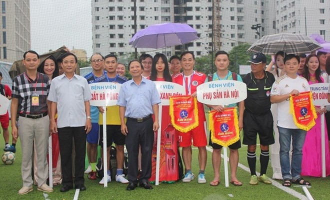 Giải bóng đá mini ngành Y tế Hà Nội 2019